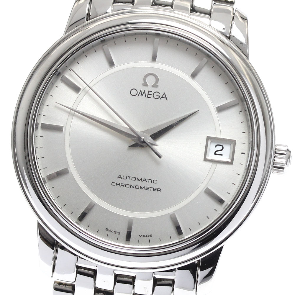 OMEGA De Ville Prestige 4500.31 Date Silver Dial Automatic Men's Watch_888404