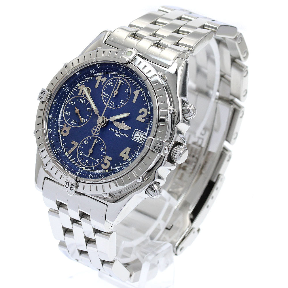 BREITLING Chronomat A13050 Chronograph blue Dial Automatic Men's Watch_883407