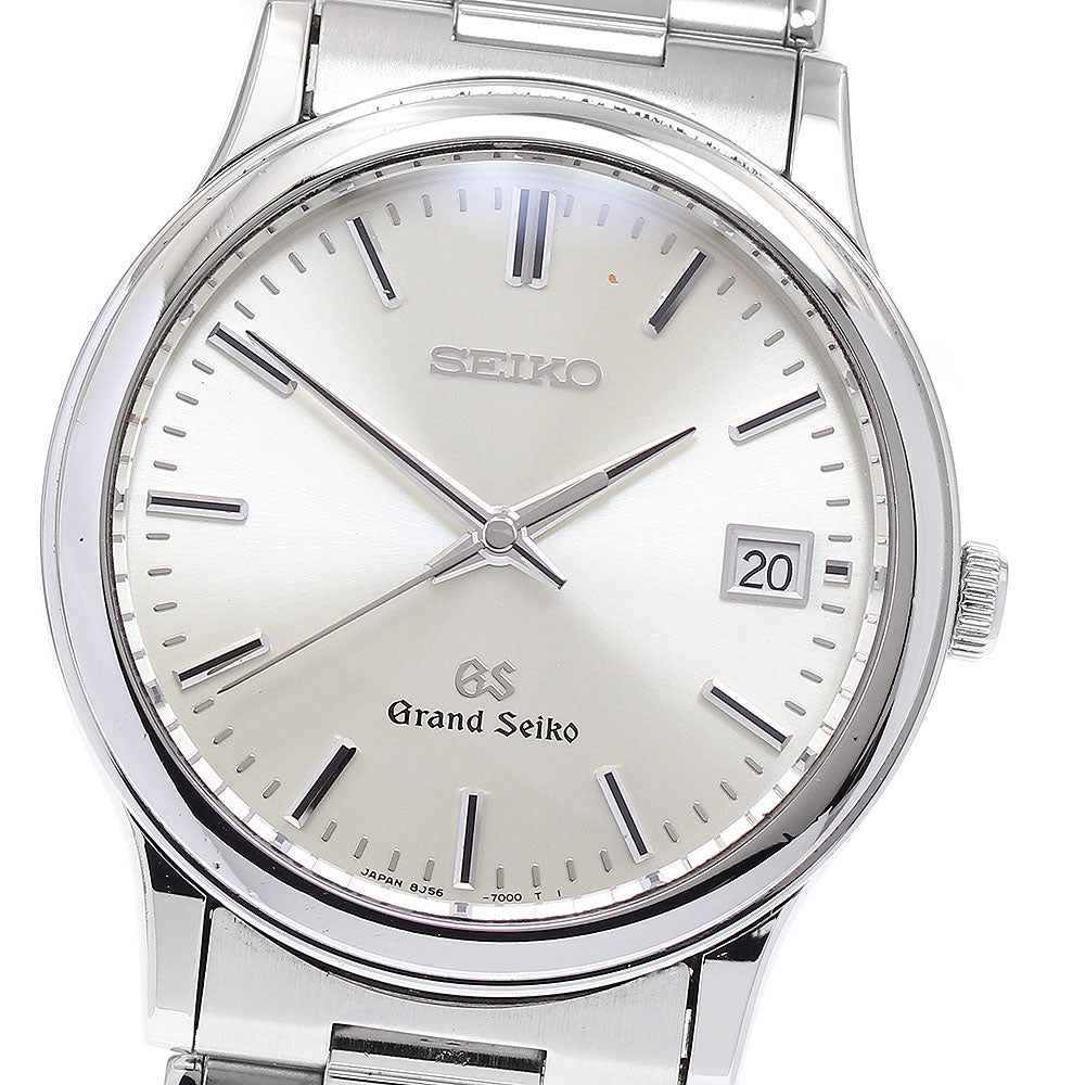 SEIKO Grand Seiko SBGF013/8J56-7000 Date Silver Dial Quartz Men's Watch_888408