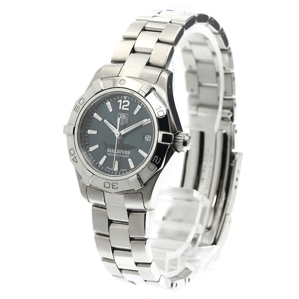 TAG HEUER Aqua racer WAF141M Limited to 400 green Dial Quartz Ladies_888411