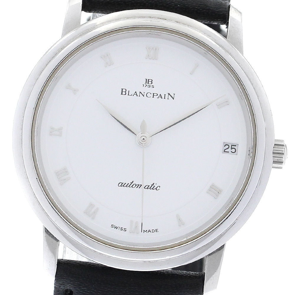 Blancpain Villeret Extra Slim B1151-1127-55 Date Automatic Men's Watch_888413