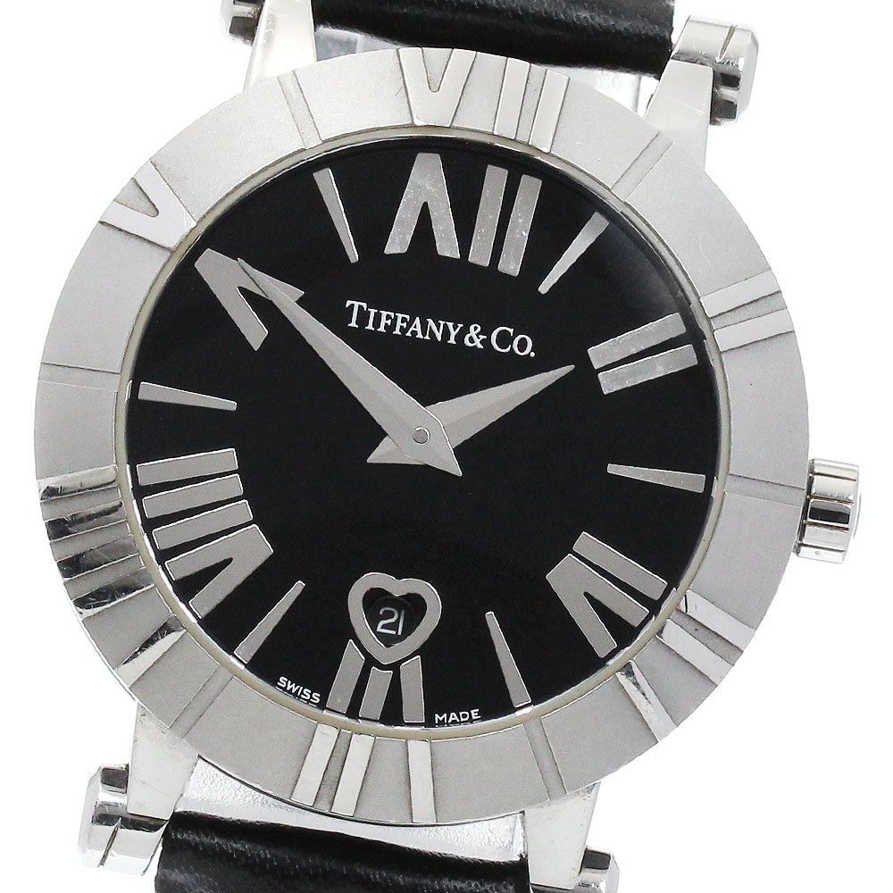 TIFFANY&Co. Atlas Dome Z1300.11.11A10A71A black Dial Quartz Ladies Watch_888423