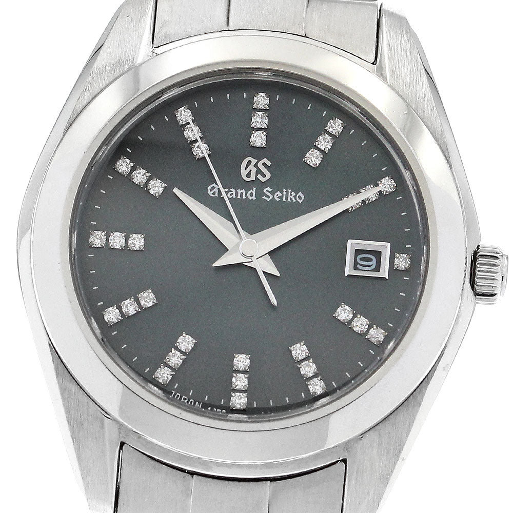 SEIKO Grand Seiko STGF271/4J52-0AB0 Diamond index Black shell Dial Quartz Ladies Watch_888438