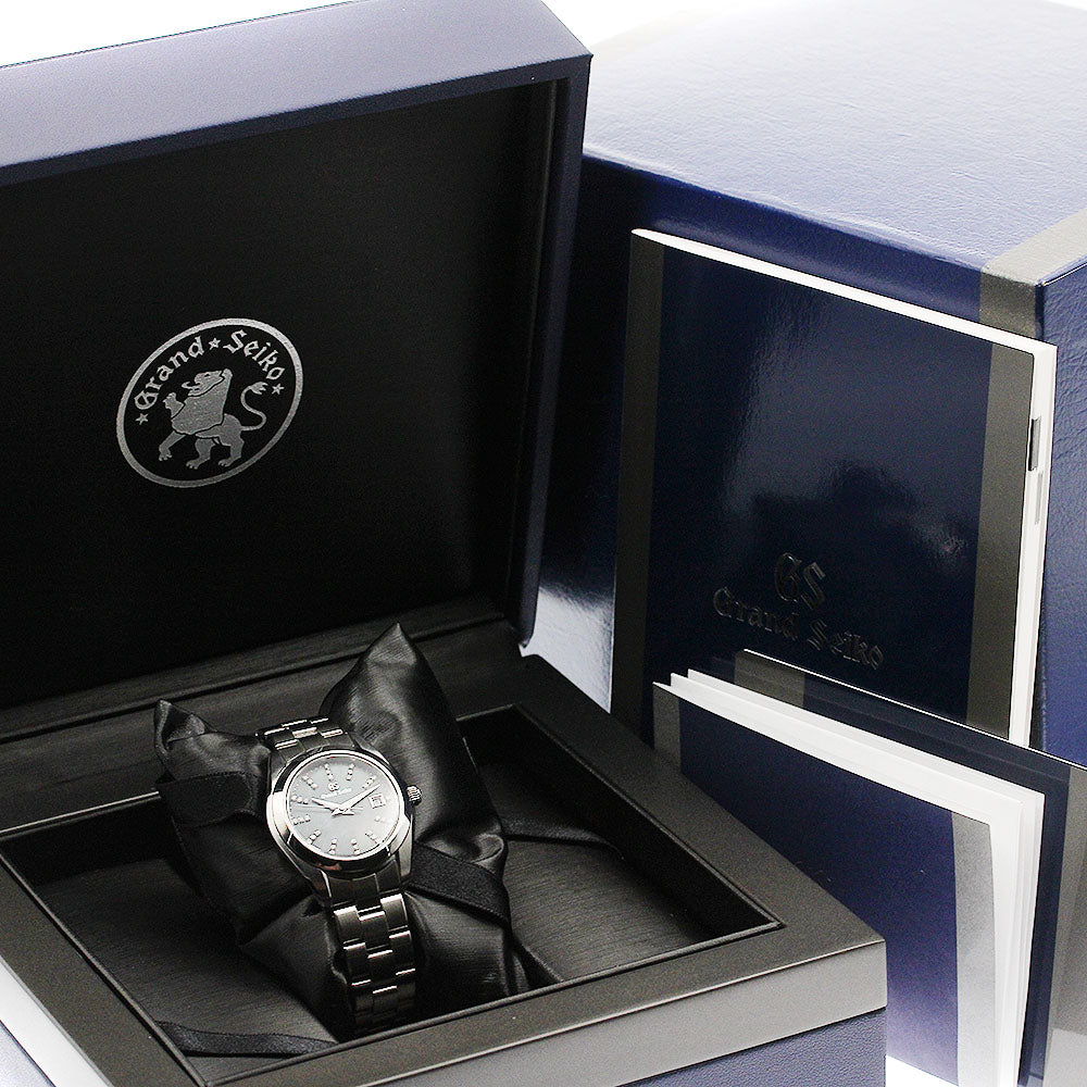SEIKO Grand Seiko STGF271/4J52-0AB0 Diamond index Black shell Dial Quartz Ladies Watch_888438