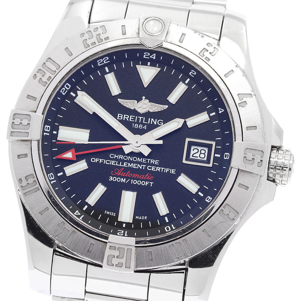 BREITLING Avenger II GMT A32390 Date black Dial Automatic Men's Watch_888486