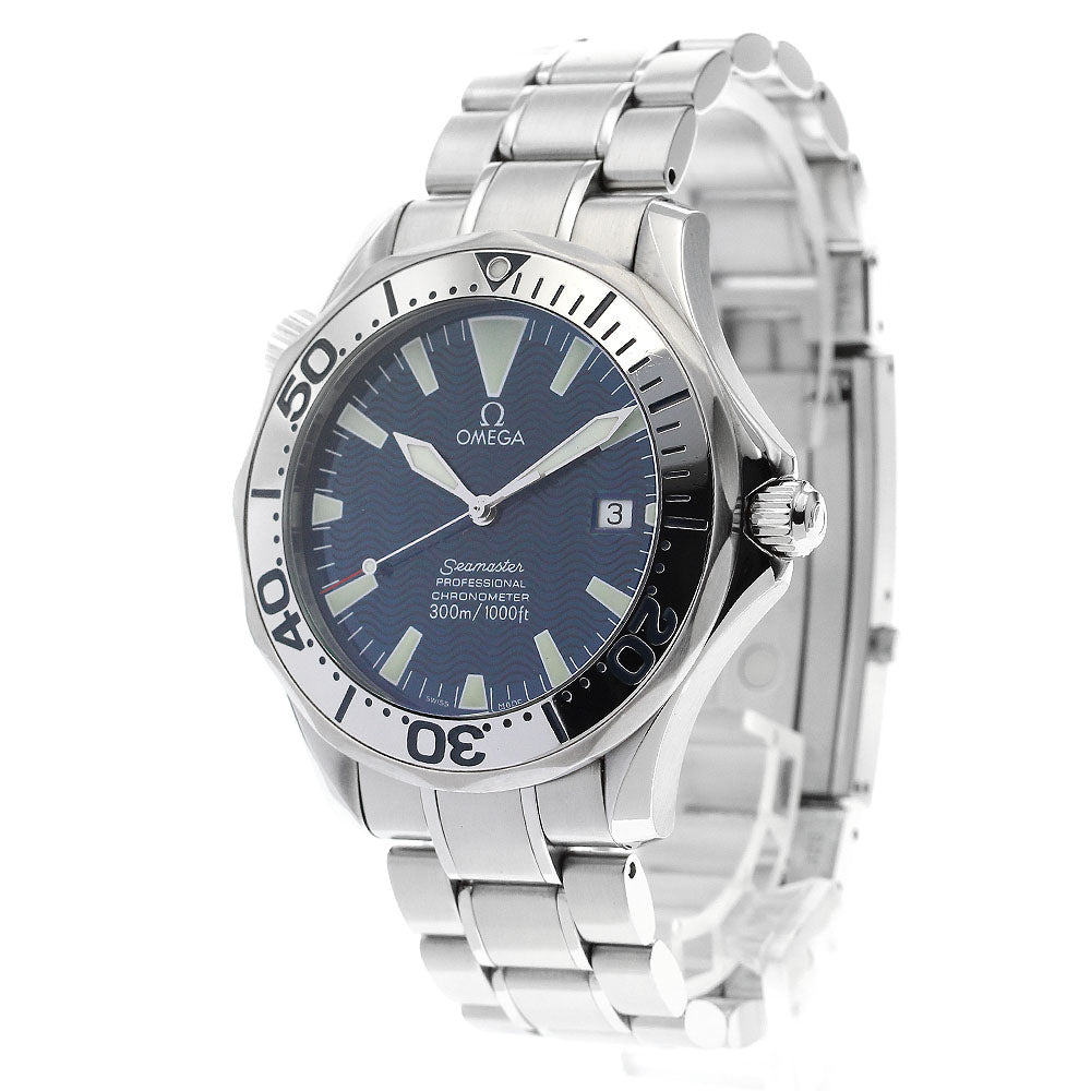OMEGA Seamaster300 2255.80 Date blue Dial Automatic Men's Watch_888567