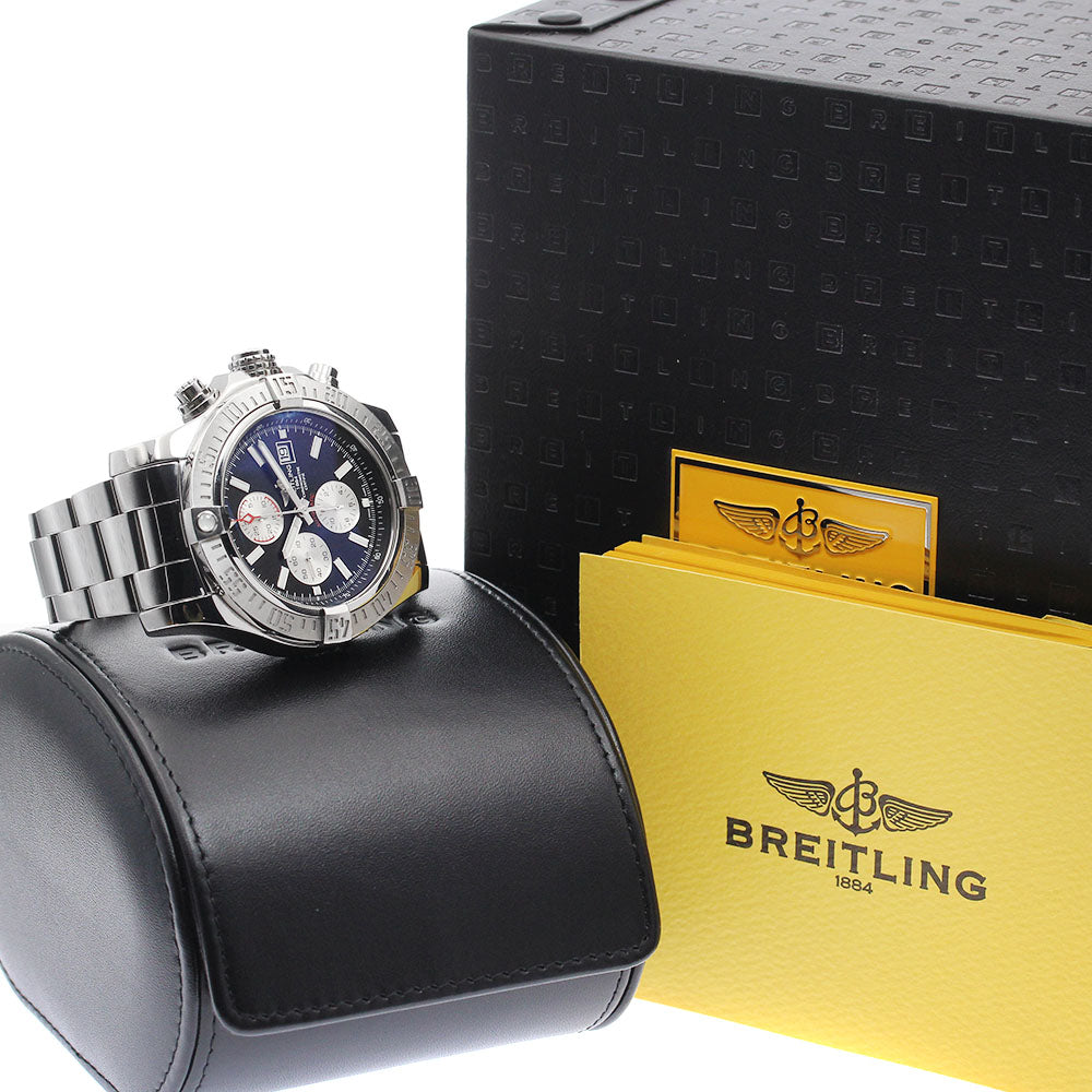 BREITLING Super Avenger II A13371 Date Chronograph Automatic Men's Watch_888580