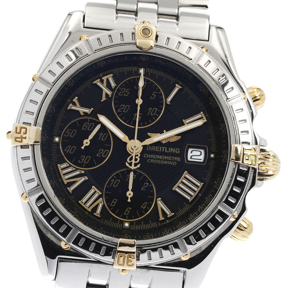BREITLING Crosswind B13355 Chronograph black Dial Automatic Men's Watch_888581
