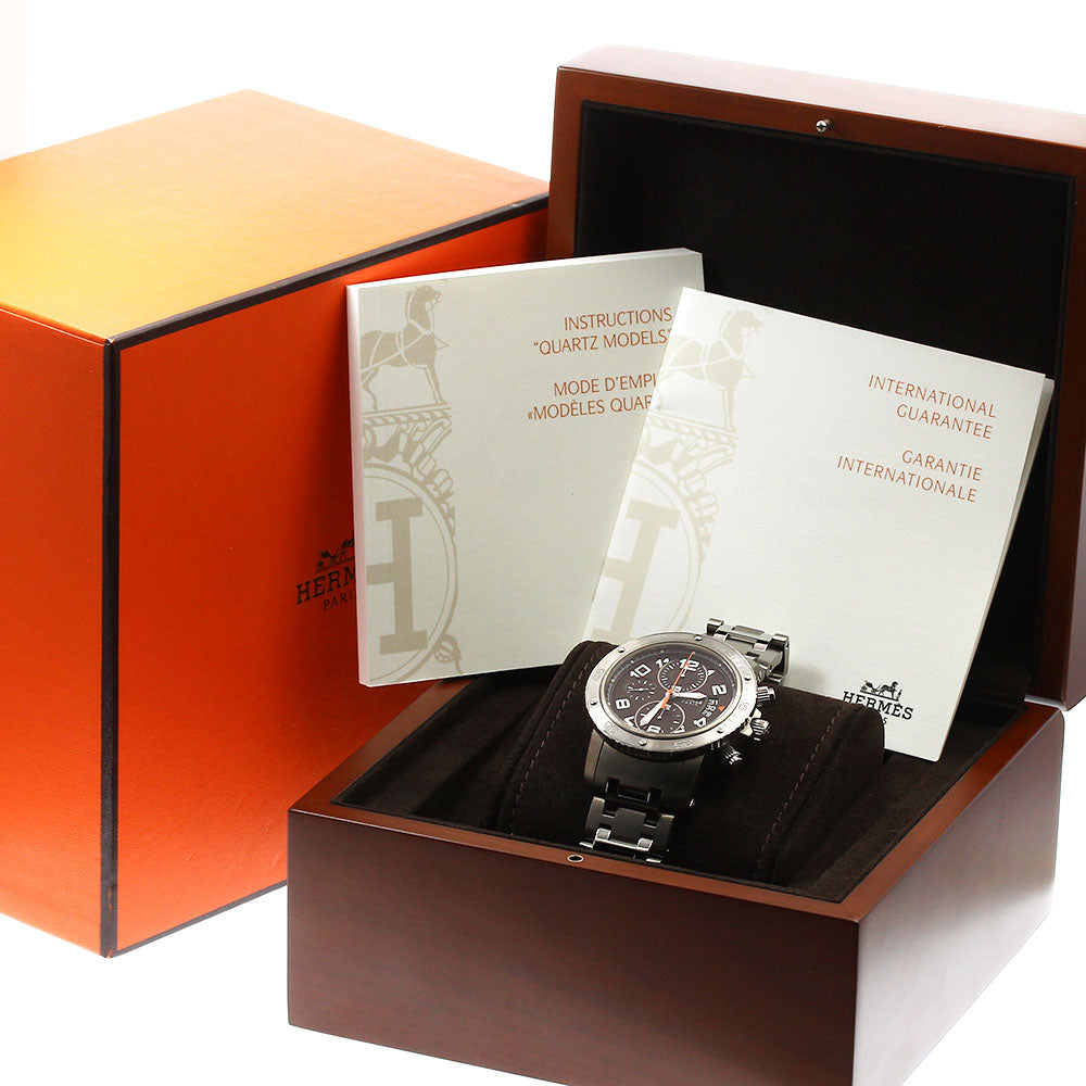 HERMES Clipper diver CP2.941 Chronograph gray Dial Automatic Men's Watch_888585