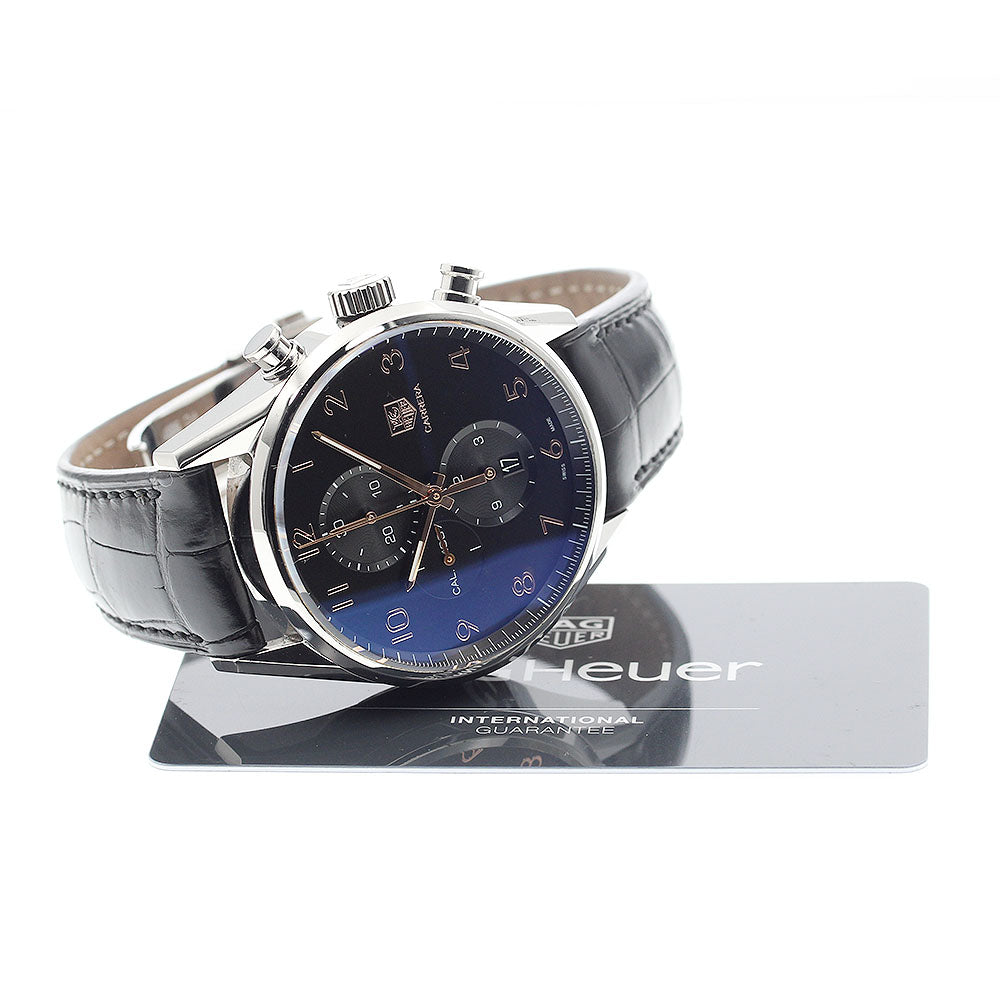 TAG HEUER Carrera CAR2014.FC6235 Caliber 1887 chronograph black Dial Automatic Men's Watch_888595
