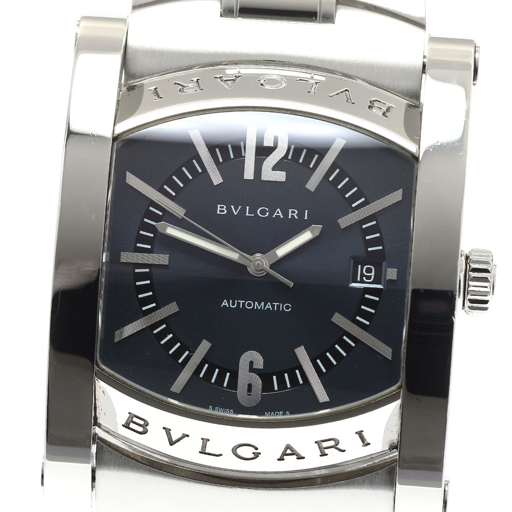 BVLGARI Assioma AA48S black Dial Automatic Men's Watch_888596