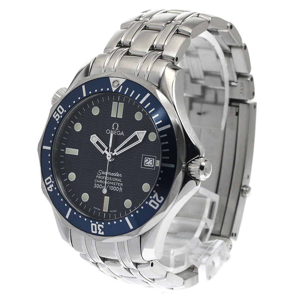 OMEGA Seamaster300 2531.80 Date Navy Dial Automatic Men's Watch_888599