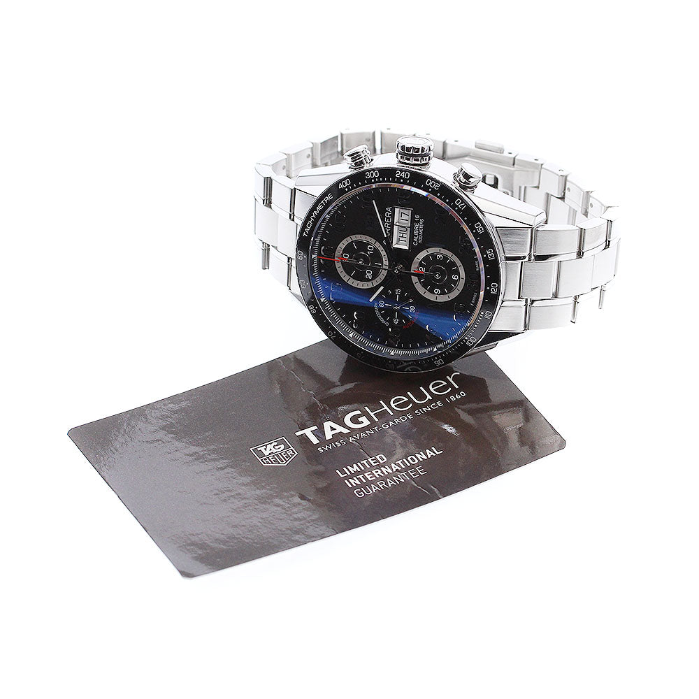 TAG HEUER Carrera CV2A10.BA0796 Chronograph black Dial Automatic Men's Watch_888627