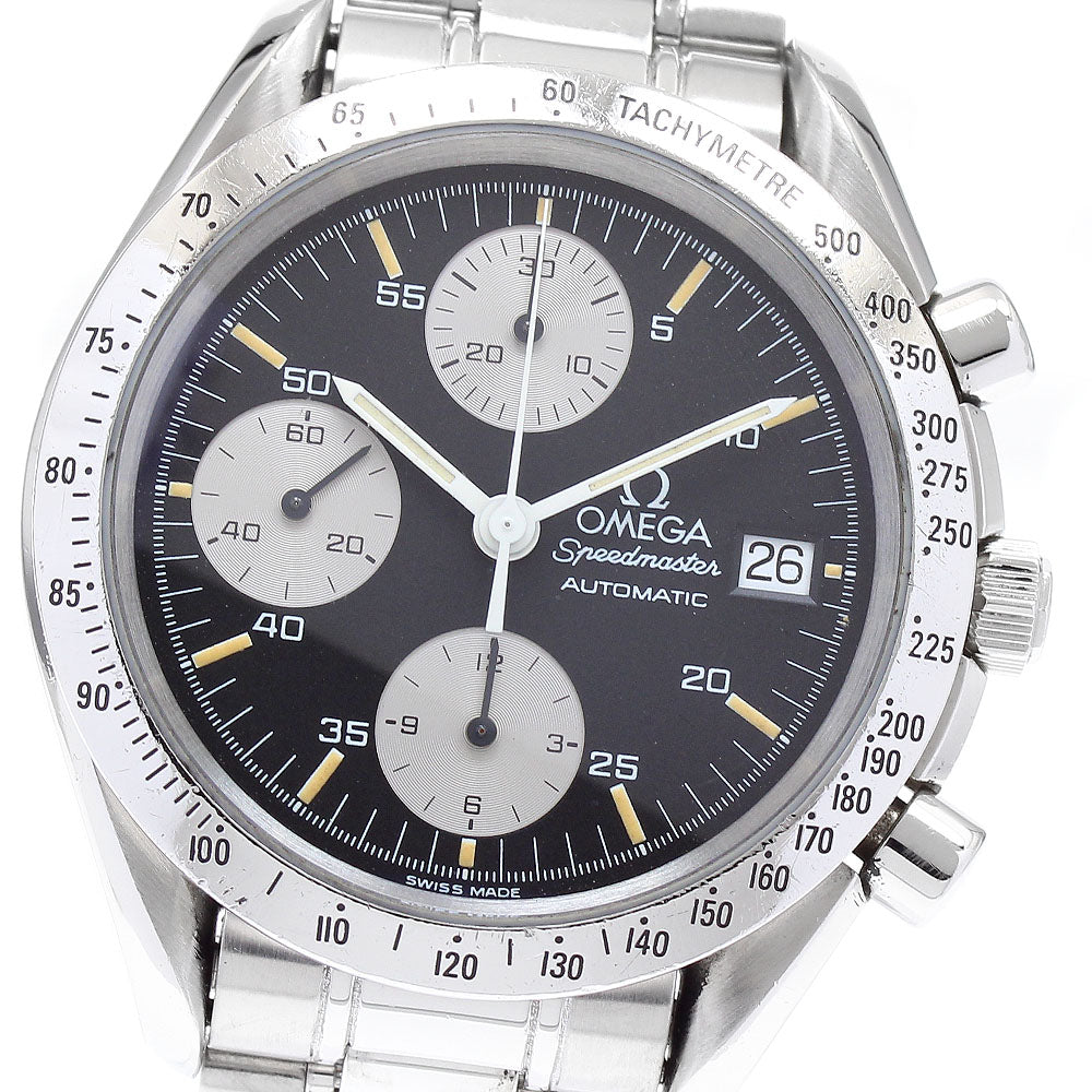 OMEGA Speedmaster 3511.50 Date Chronograph Black / Silver Dial AT Men's_888631