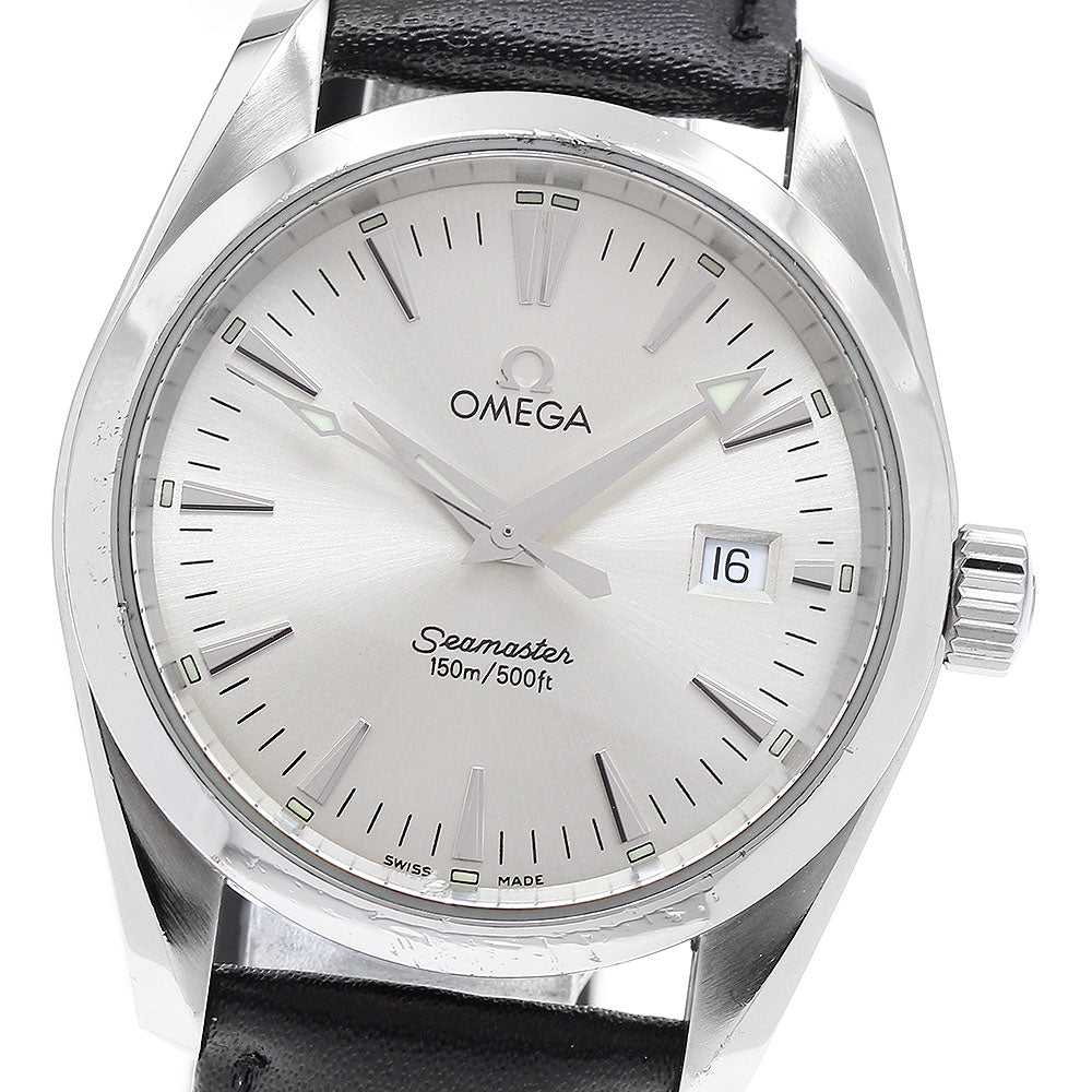 OMEGA Seamaster Aqua Terra 2518.30 Date Silver Dial Quartz Men's Watch_888633