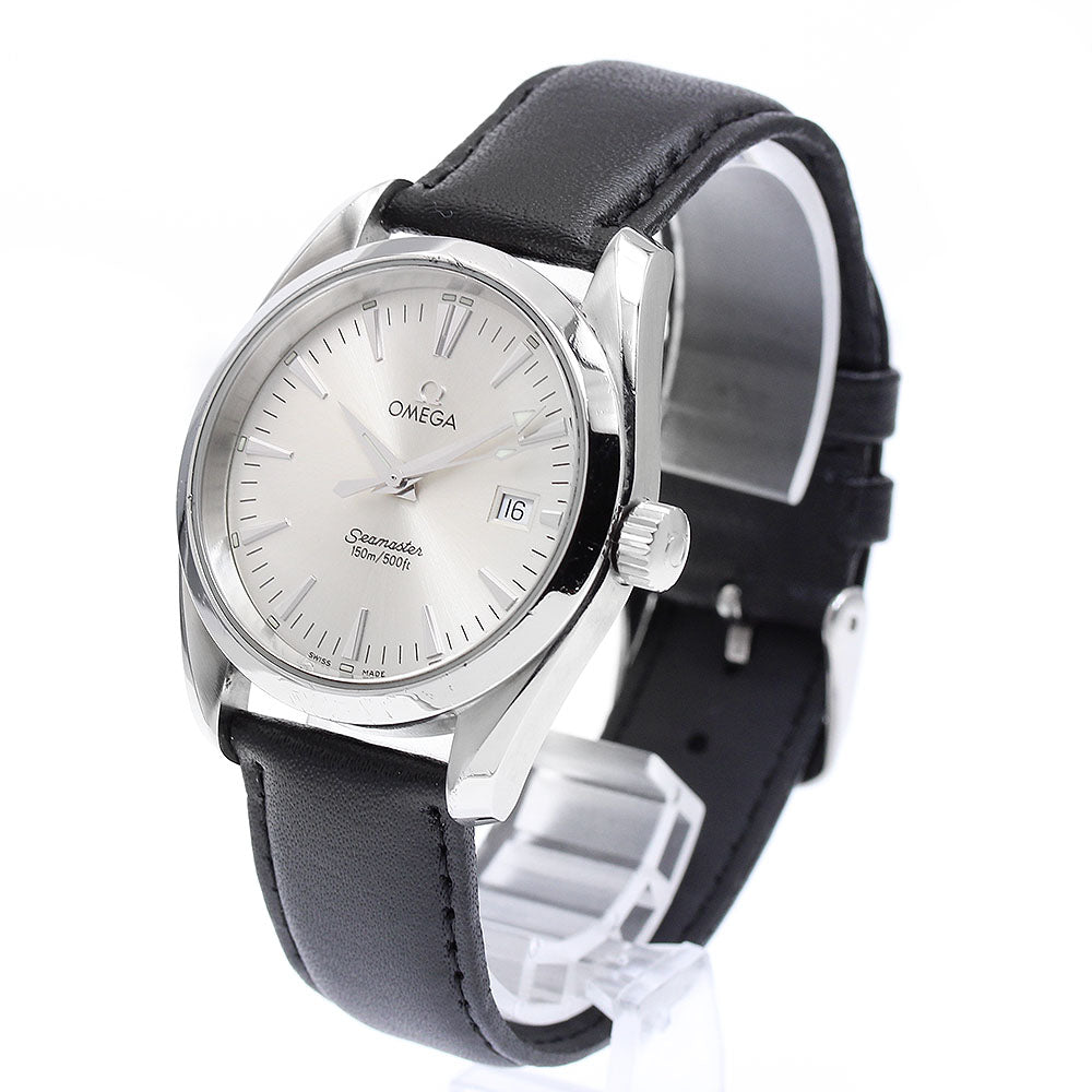 OMEGA Seamaster Aqua Terra 2518.30 Date Silver Dial Quartz Men's Watch_888633