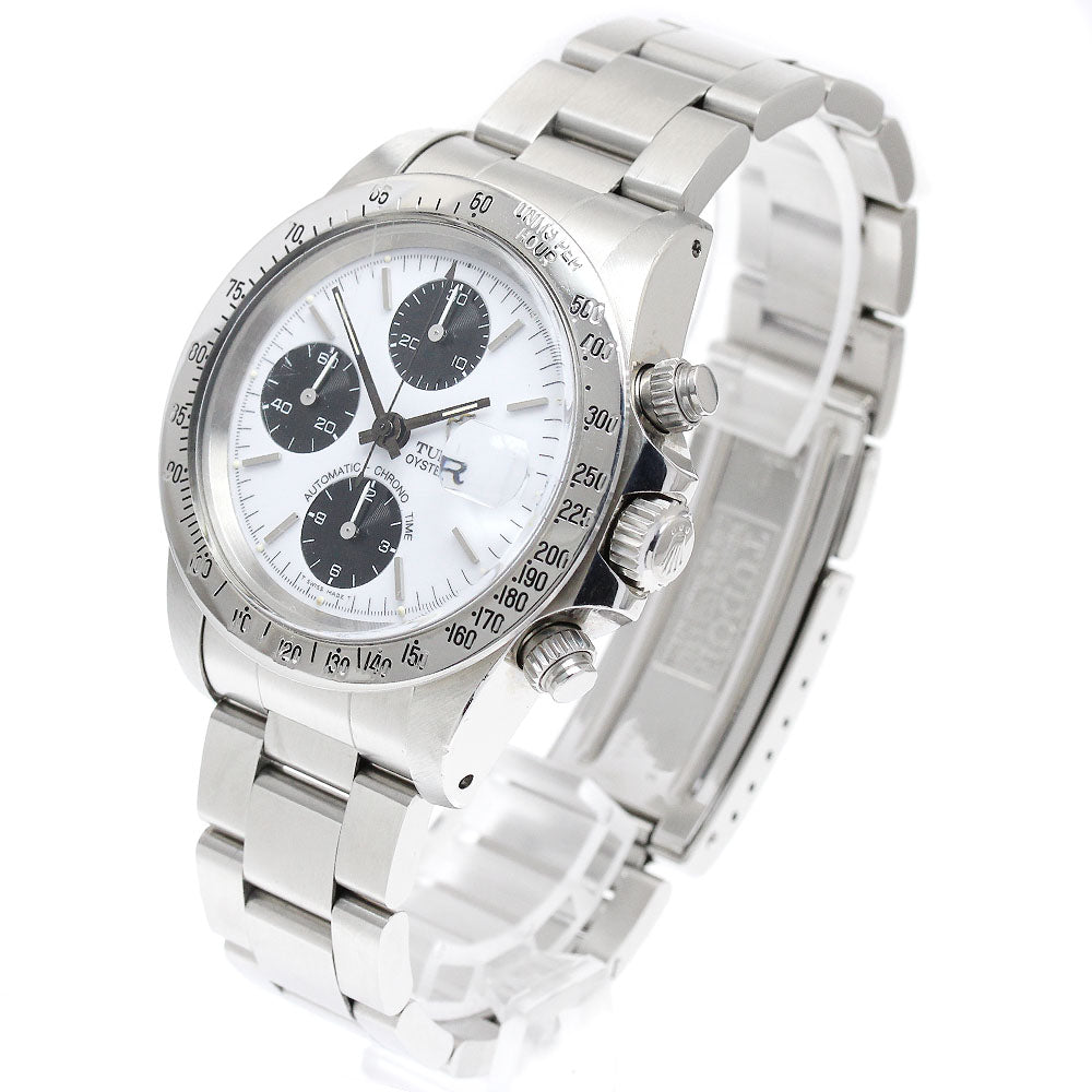 TUDOR Oyster Date Chronotime 79180 White / Black Dial Automatic Men's_888650
