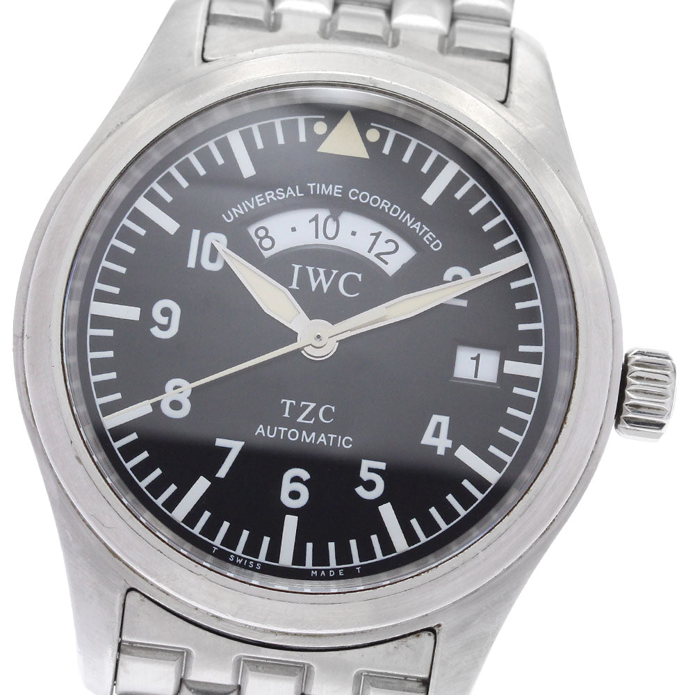 IWC SCHAFFHAUSEN Pilot Watch Freeger UTC IW325102 Automatic Men's Watch_888677