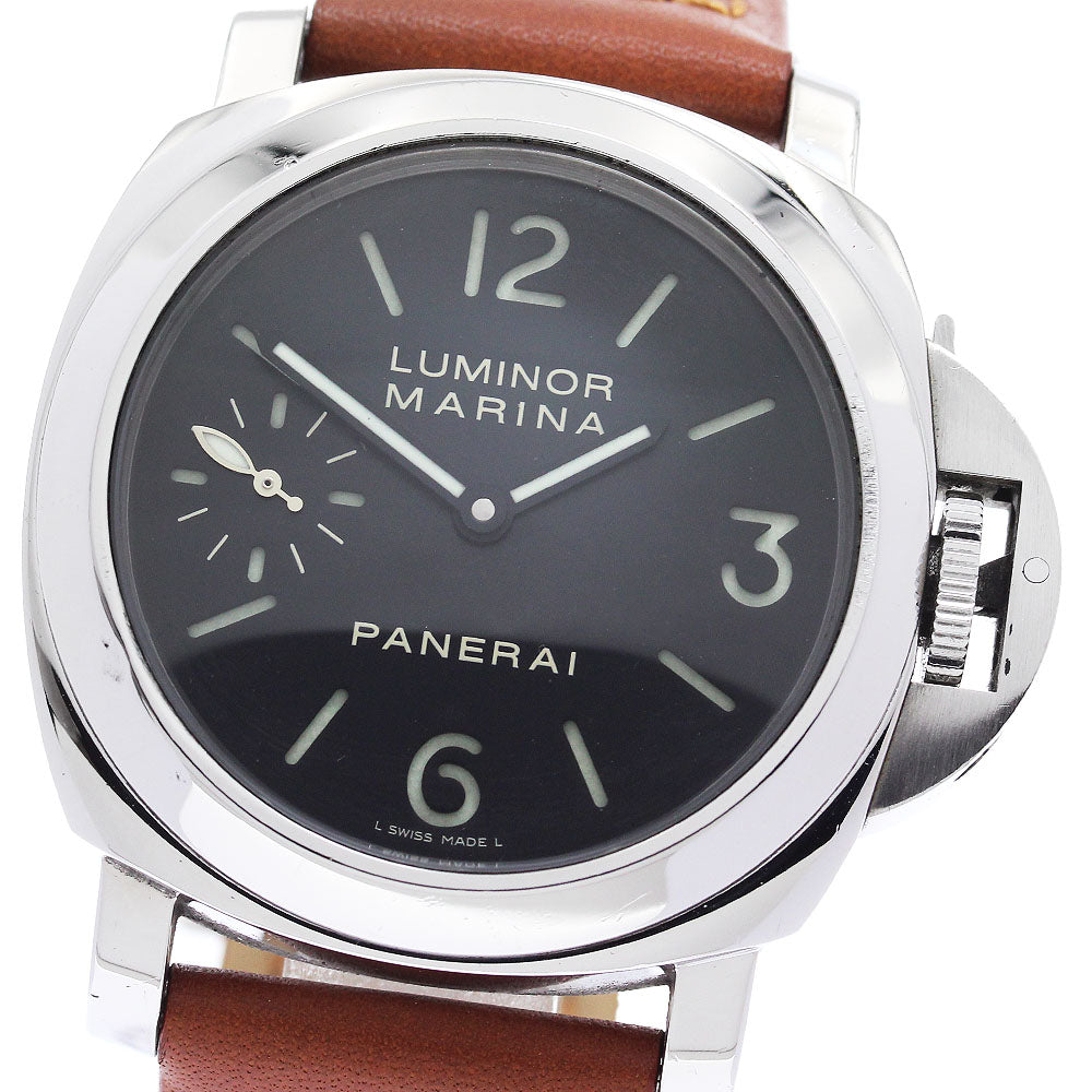 PANERAI Luminor Marina PAM00111 Back skeleton Hand Winding Men's Watch_888686