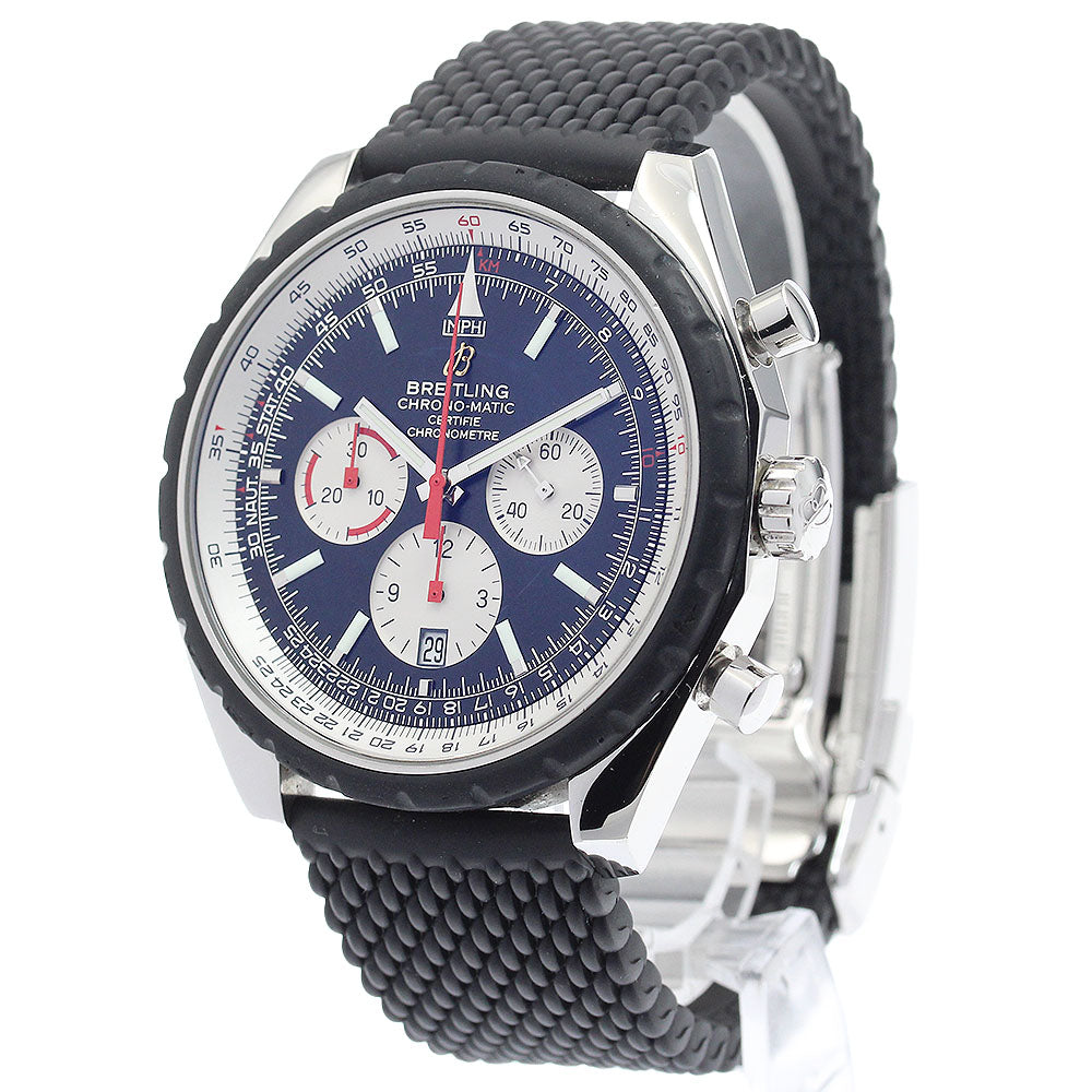 BREITLING Chronomatic 49 A14360 Date black Dial Automatic Men's Watch_888688