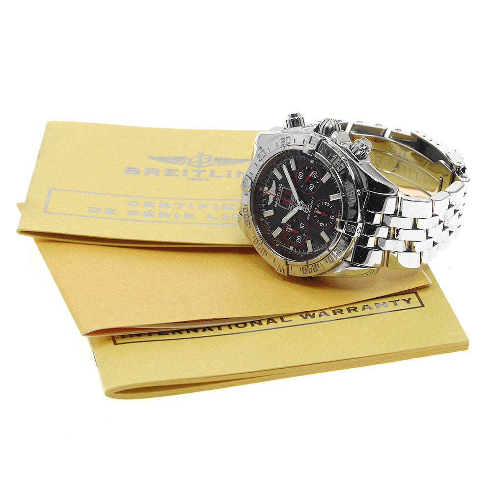 BREITLING Blackbird A44359 Chronograph black Dial Automatic Men's Watch_888701