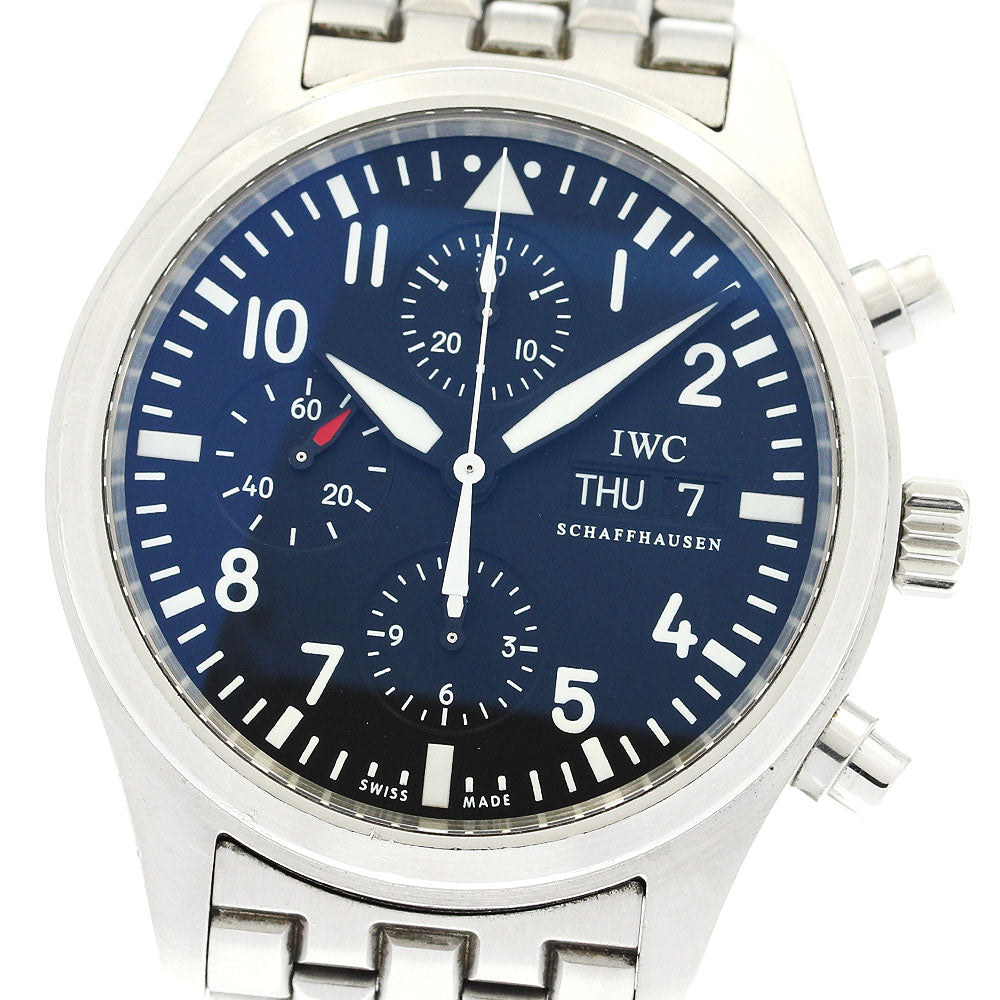 IWC SCHAFFHAUSEN Pilot watch IW371704 Chronograph Automatic Men's Watch_888725
