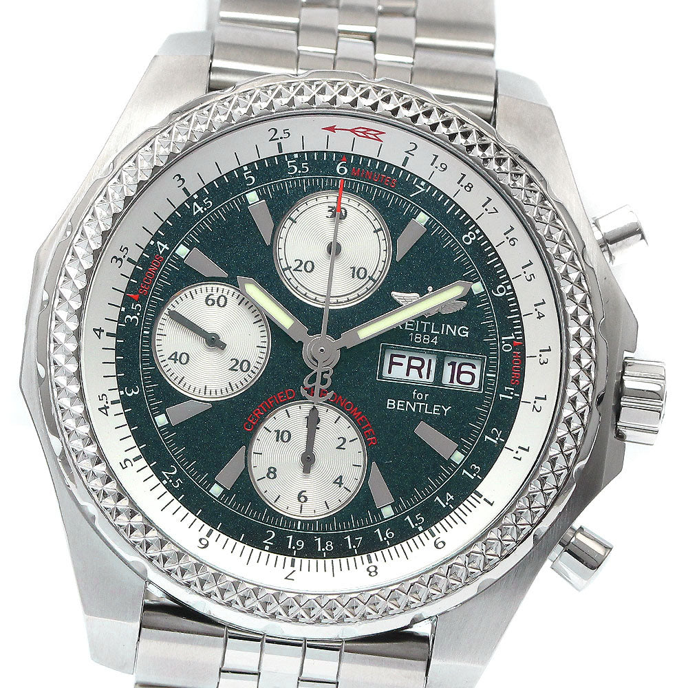 BREITLING Bentley GT Racing A13363 Chronograph day date Automatic Men's_888729