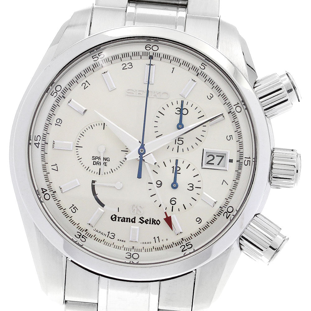 SEIKO Grand Seiko SBGC001/9R86-0AA0 Chronograph Spring drive Men's Watch_888730