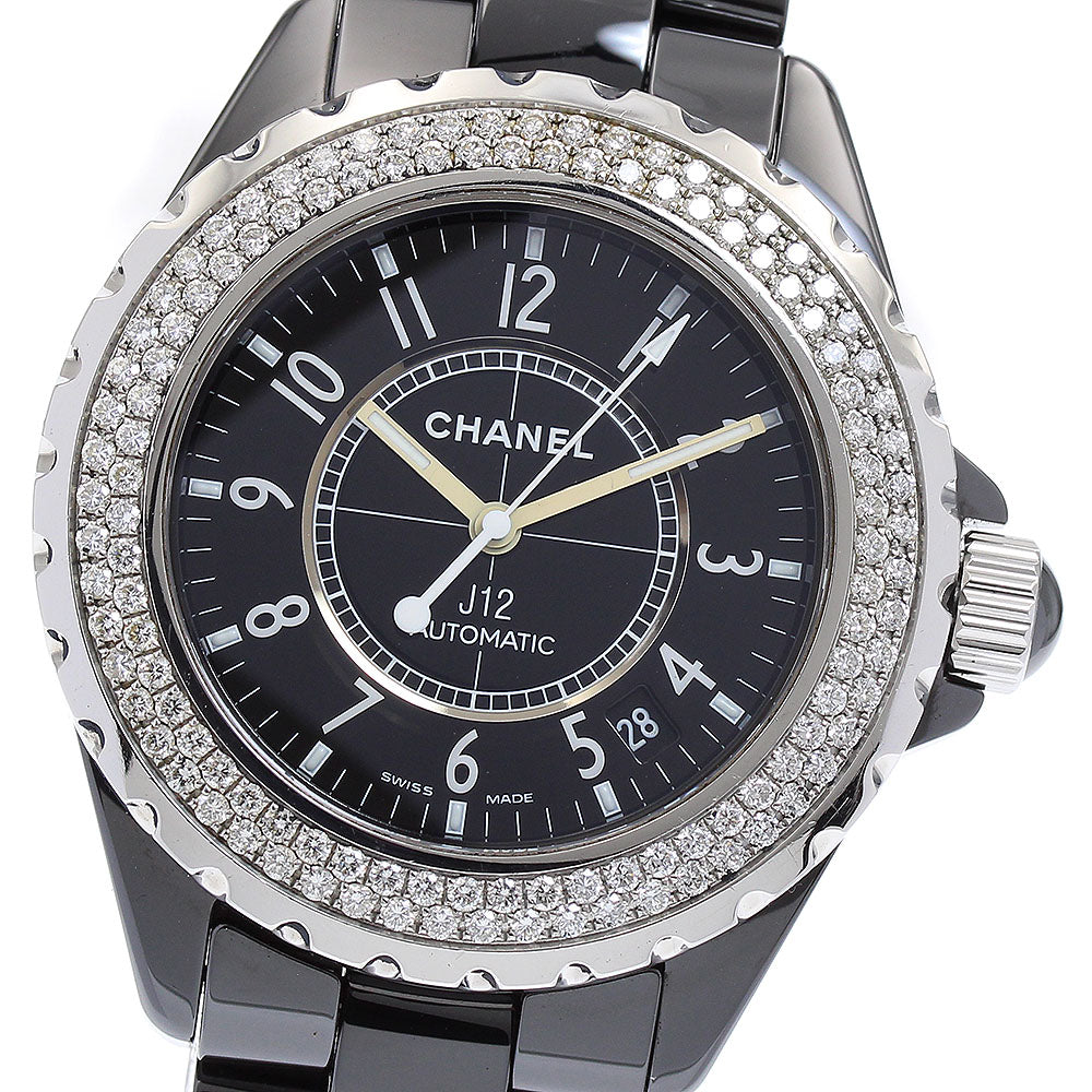 CHANEL J12 H0950 black ceramic diamond bezel black Dial Automatic Men's_888762