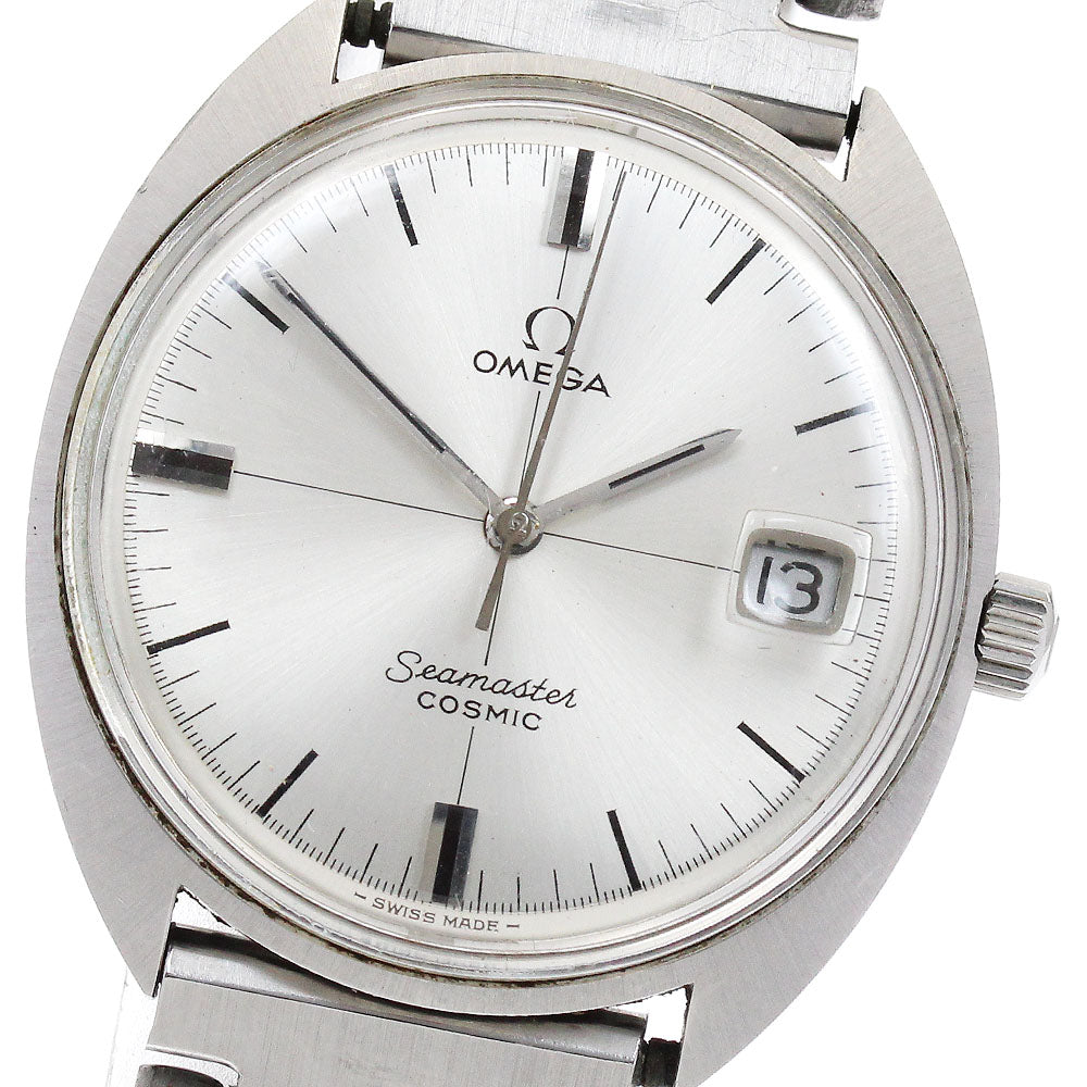 OMEGA Seamaster Cosmic 136017 SP Silver Dial Hand Winding Men's Watch_888774