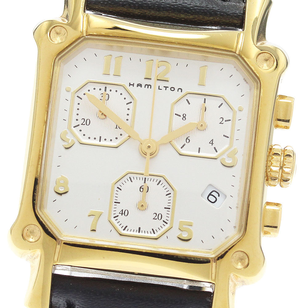 HAMILTON Lloyd 6316 Chronograph Silver Dial Quartz Boy's Watch_888778