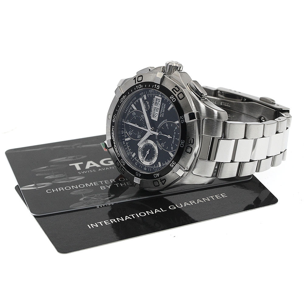 TAG HEUER Aqua racer CAF5010 Chronograph black Dial Automatic Men's Watch_888801
