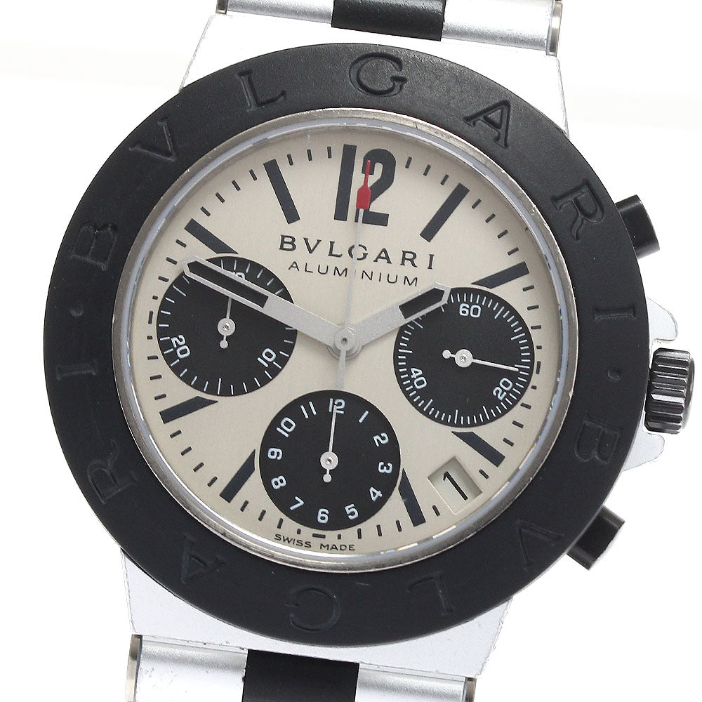 BVLGARI aluminum AC38TA Chronograph Automatic Men's Watch_888806