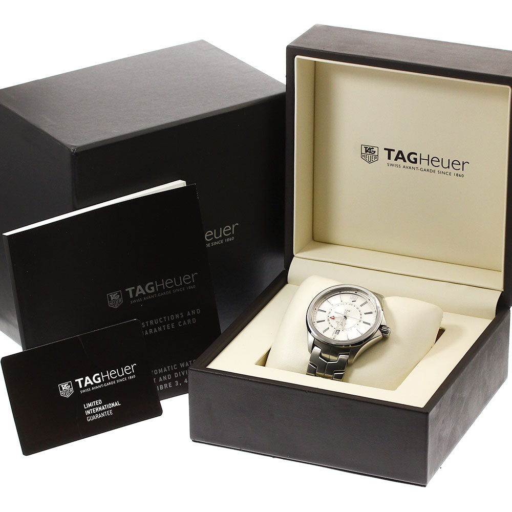 TAG HEUER Link Calibar 7 WAT201B Date GMT Automatic Men's Watch_888809