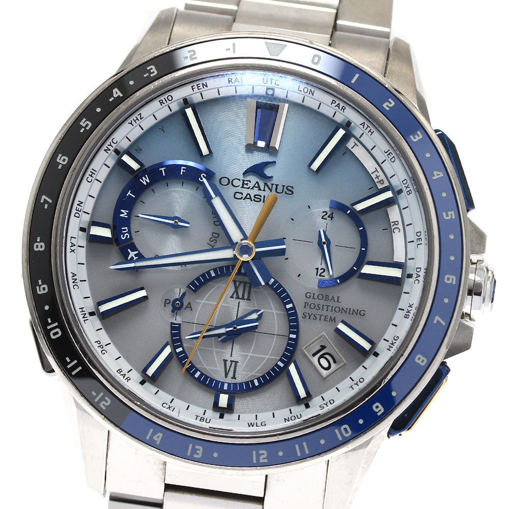 CASIO Oceanus OCW-G1100C-7AJF Solar Powered Radio Men's Watch_888816