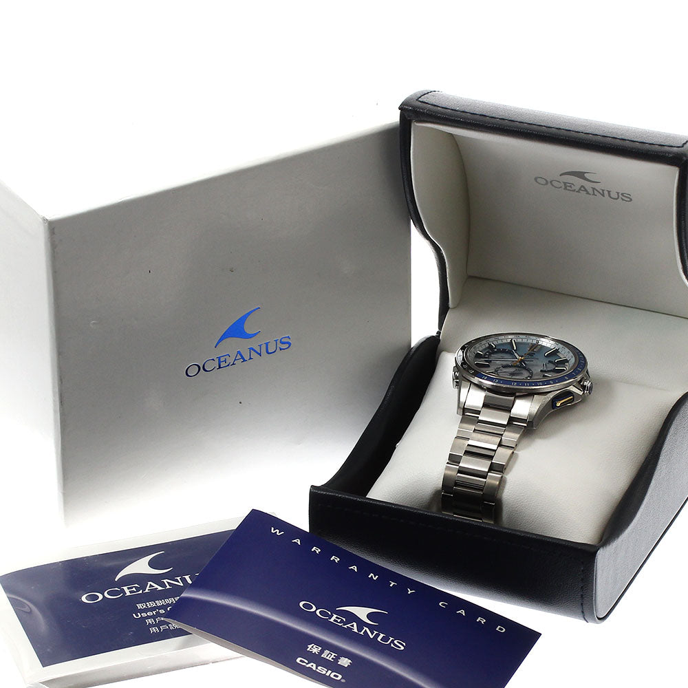 CASIO Oceanus OCW-G1100C-7AJF Solar Powered Radio Men's Watch_888816