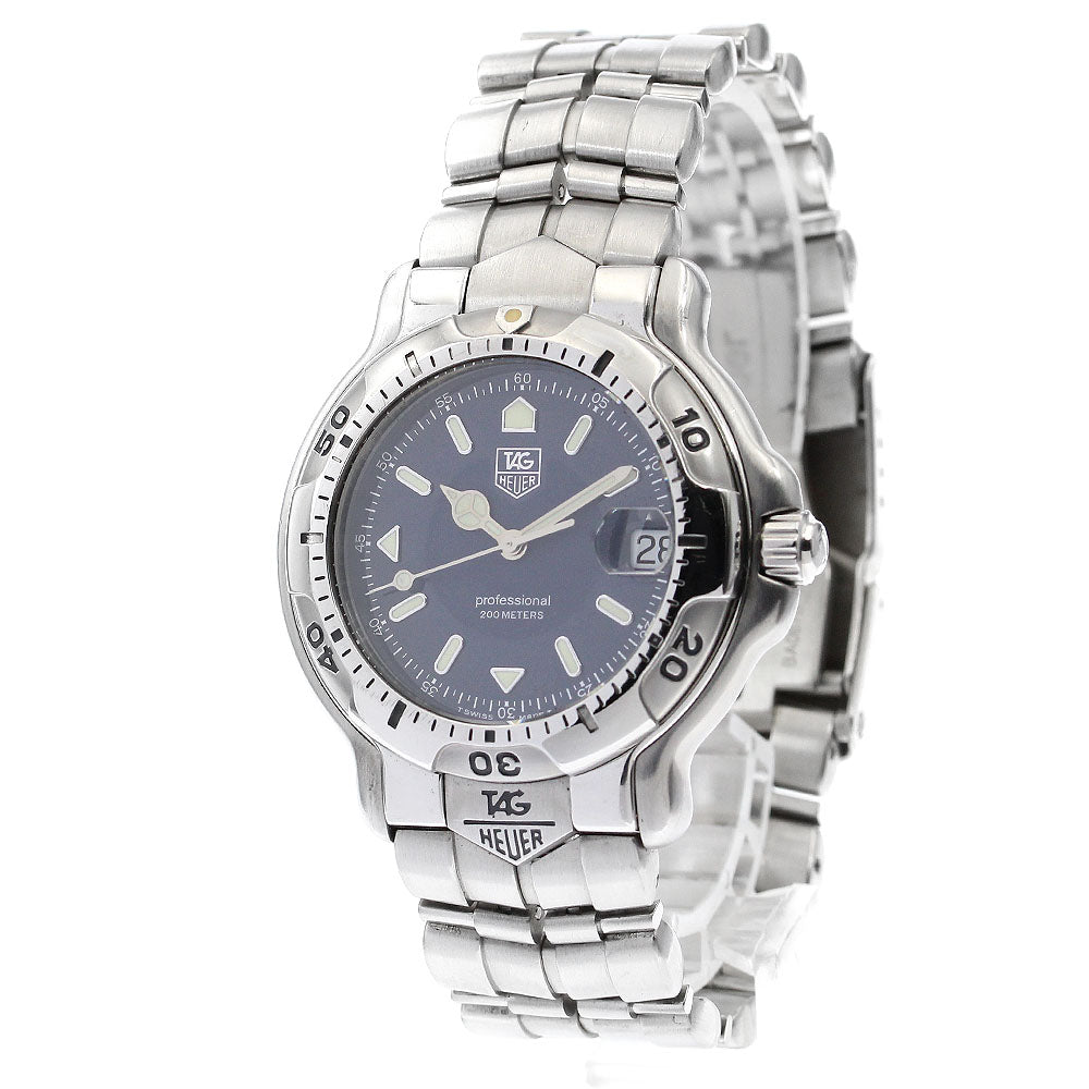 TAG HEUER 6000 Series Professional WH1115-K1 Date Quartz Men's Watch_888818
