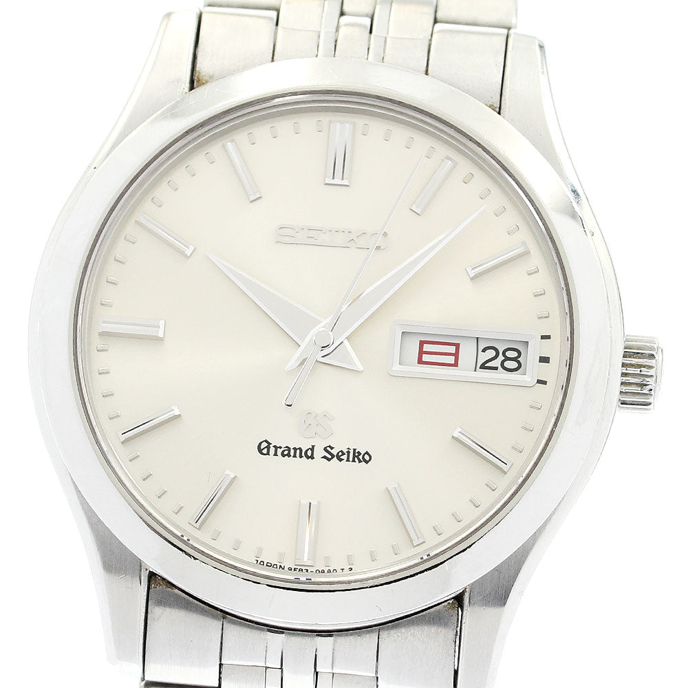 SEIKO Grand Seiko SBGT015/9F83-0AB0 Day date Silver Dial Quartz Men's_888829