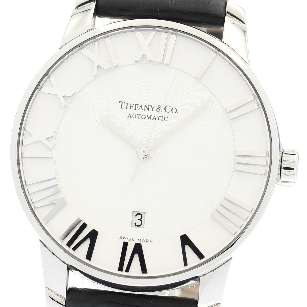 TIFFANY&Co. Atlas Dome Z1810.68.10A21A50A Date Silver Dial Automatic Men's Watch_888839
