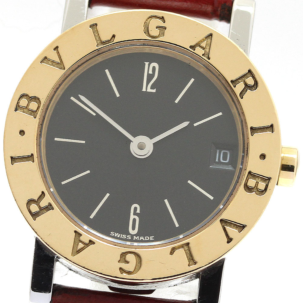BVLGARI BVLGARIBVLGARI BB23SGLD K18YGBezel black Dial Quartz Ladies Watch_888854