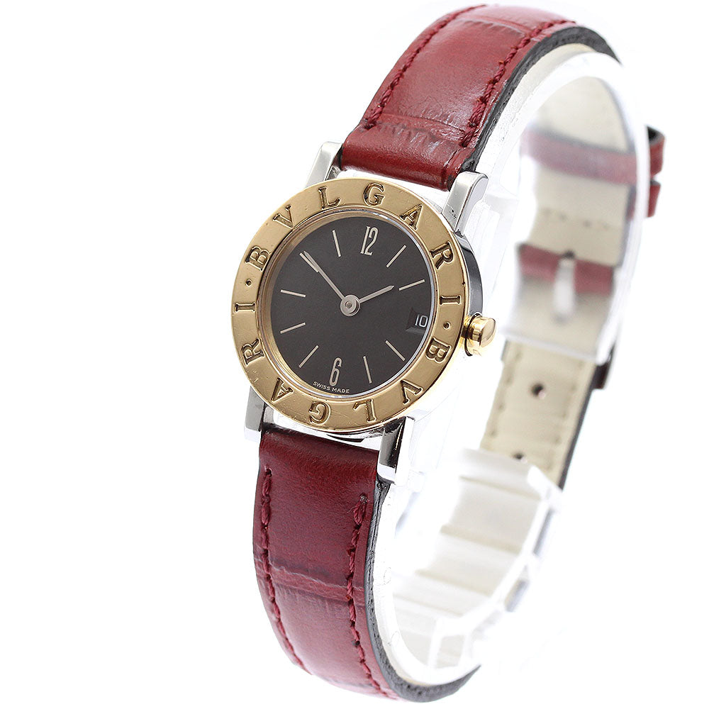 BVLGARI BVLGARIBVLGARI BB23SGLD K18YGBezel black Dial Quartz Ladies Watch_888854