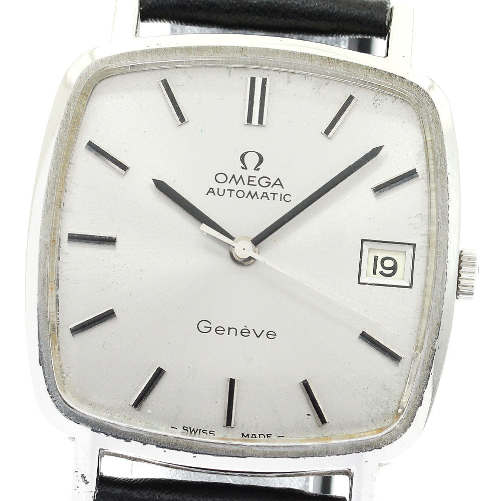 OMEGA Geneve 162.0060 Square Cal.1012 Date Automatic Men's Watch_888855