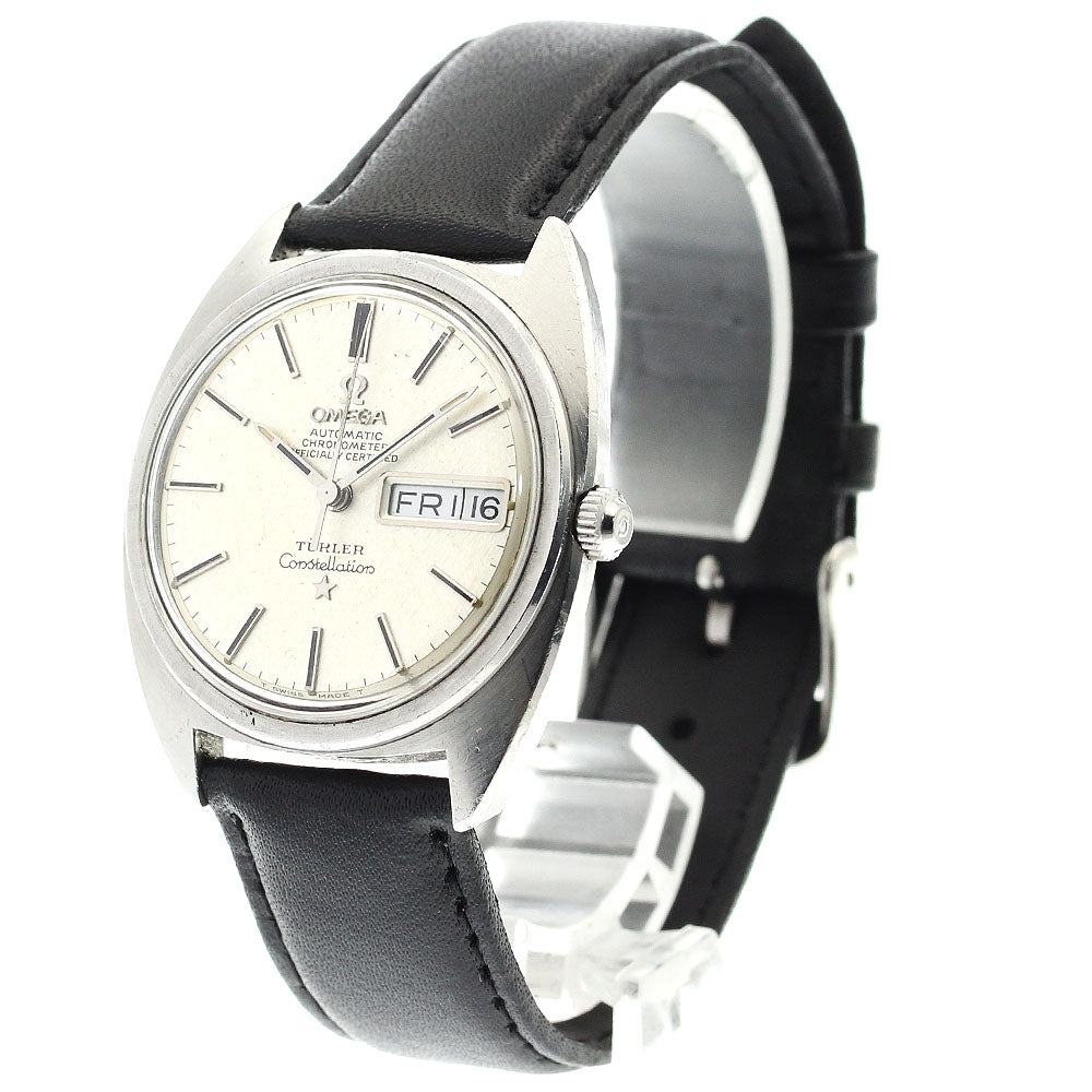 OMEGA Constellation Day Date Cal.751 Silver Dial Automatic Men's Watch_888859