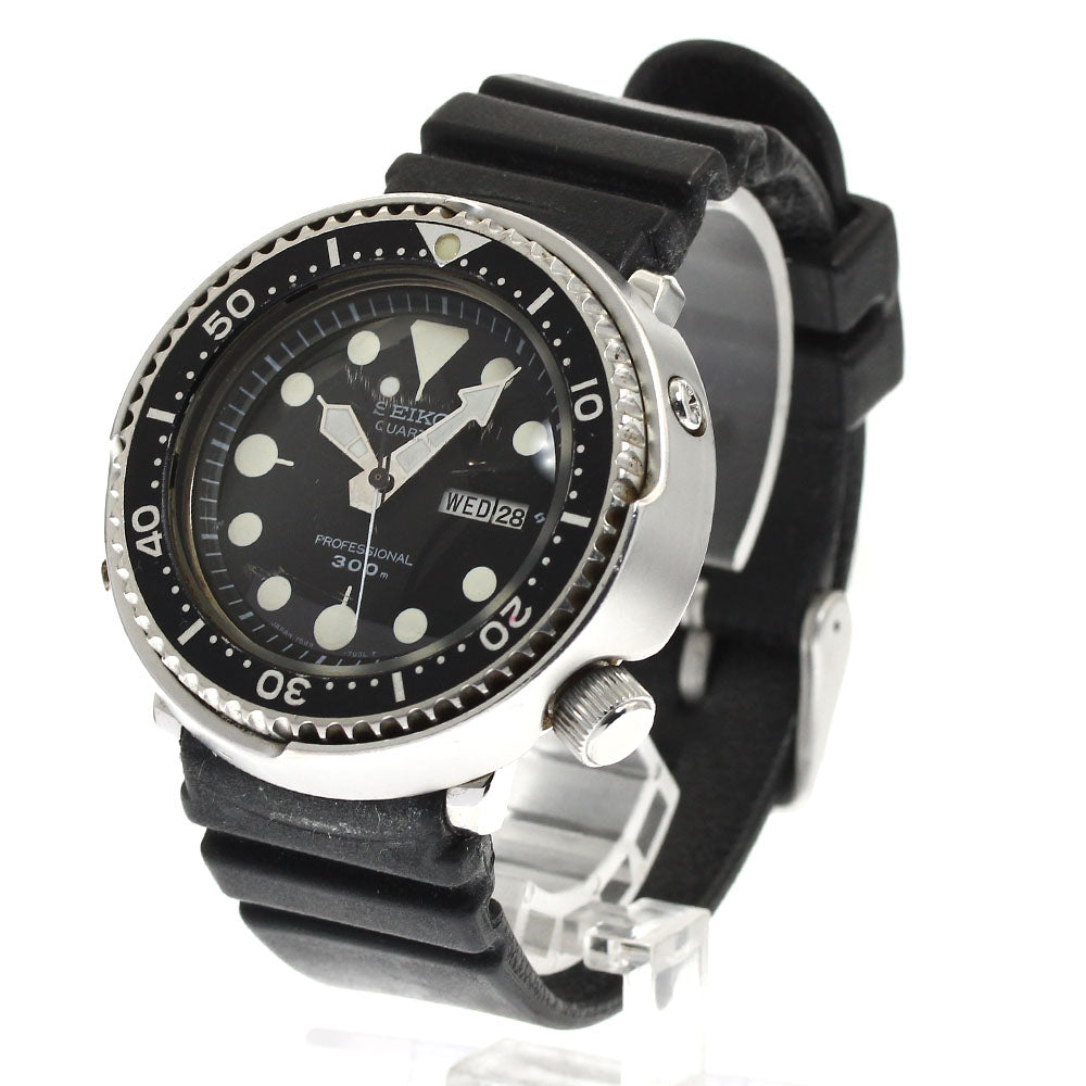 SEIKO Professional diver 7549-7010 Day Date Tuna Can Quartz Men's Watch_888882