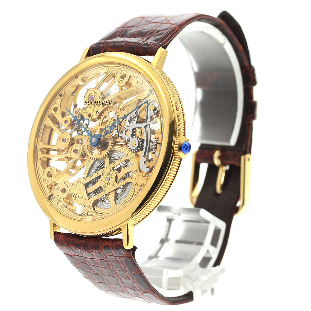 BUCHERER skeleton Dial Hand Winding Men's Watch_888895