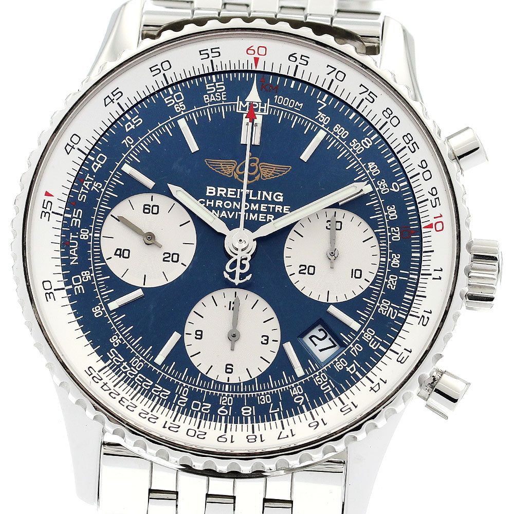 BREITLING Navitimer A23322 Chronograph blue Dial Automatic Men's Watch_888902
