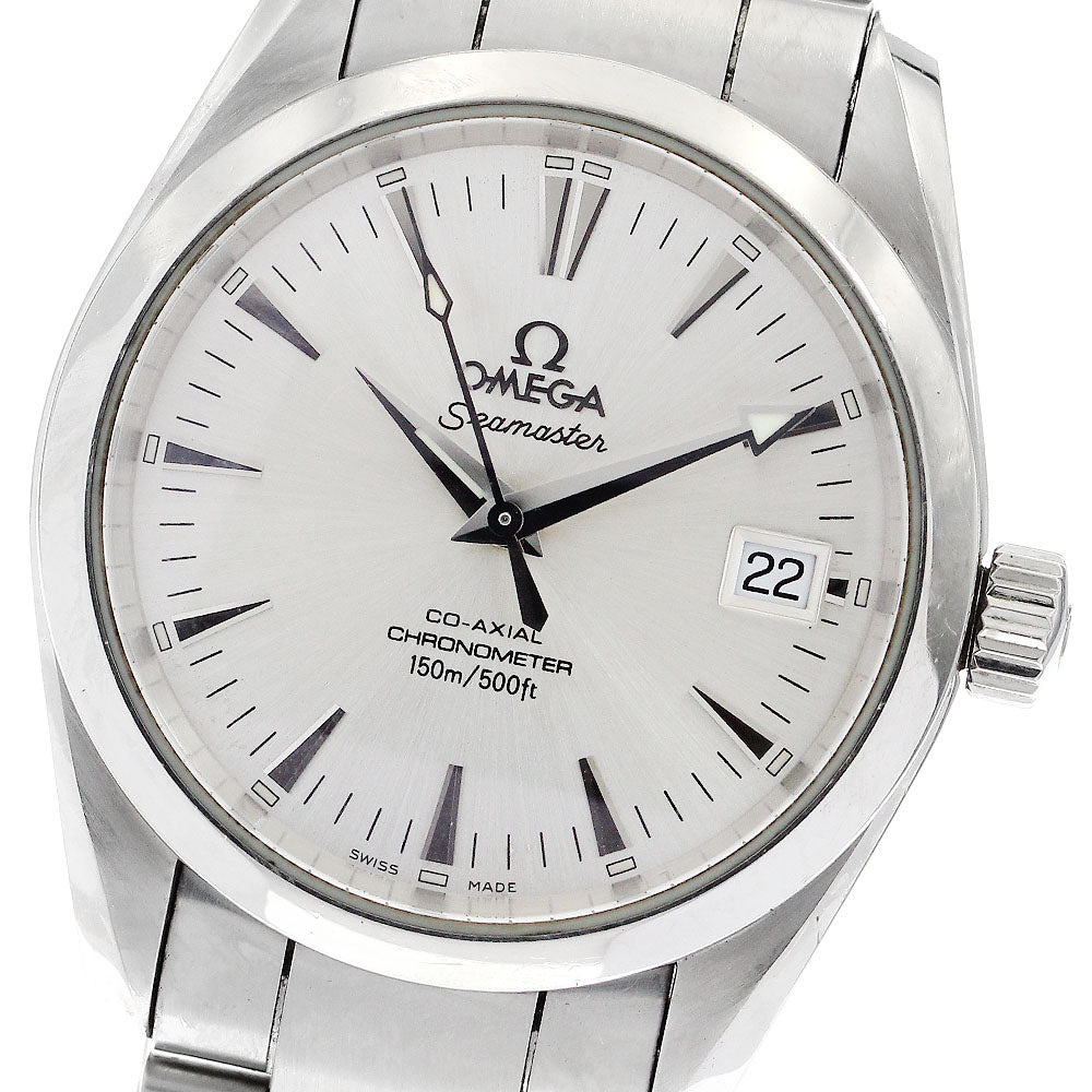 OMEGA Seamaster Aqua Terra 2504.30 Date Silver Dial Automatic Boy's Watch_888909