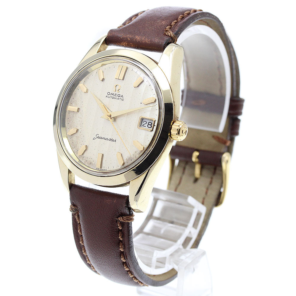 OMEGA Seamaster 14763-62 SC Cal.562 Date gold Dial Automatic Men's Watch_888940