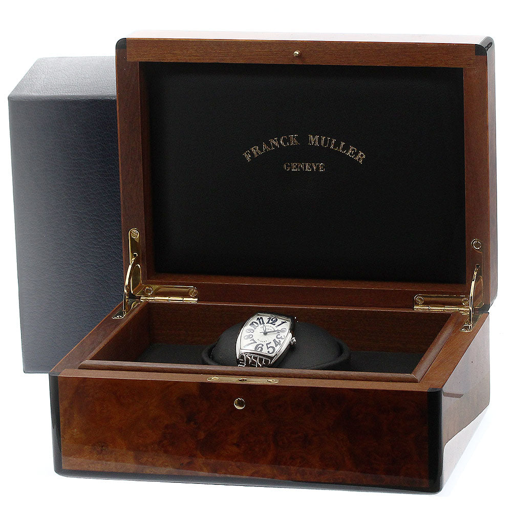 FRANCK MULLER Tonneau Curvex Sunset 2852SCSUN Silver Dial Automatic Men's_888941