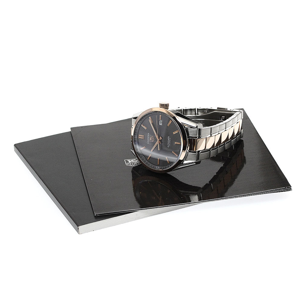 TAG HEUER Carrera Calibre 5 WV215F Date gray Dial Automatic Men's Watch_888968